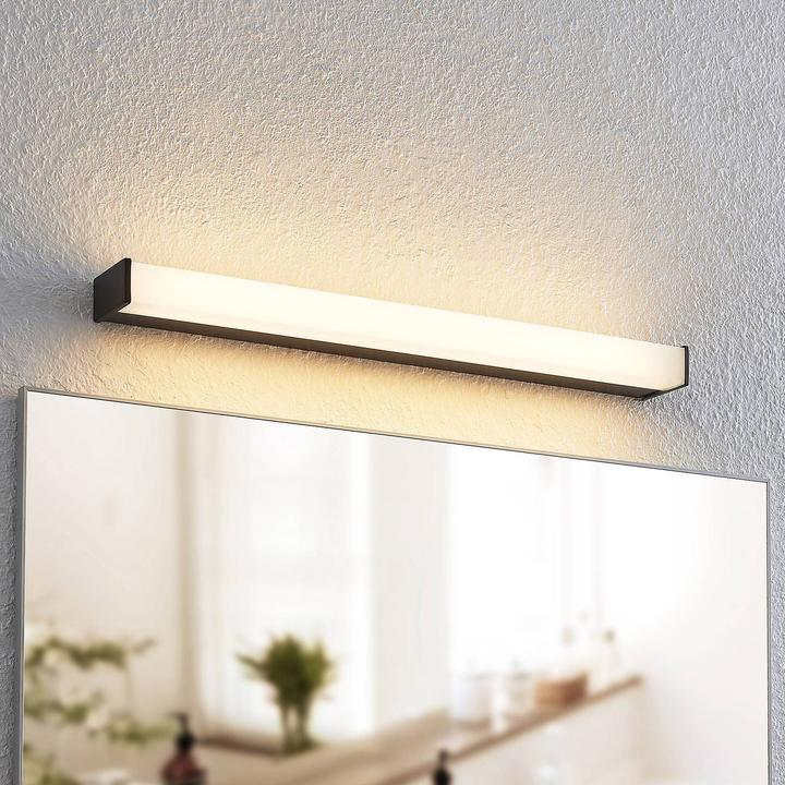 Produktbild Lindby Ulisan LED-Badwandleuchte, eckig, 58,8 cm (1000 lm)