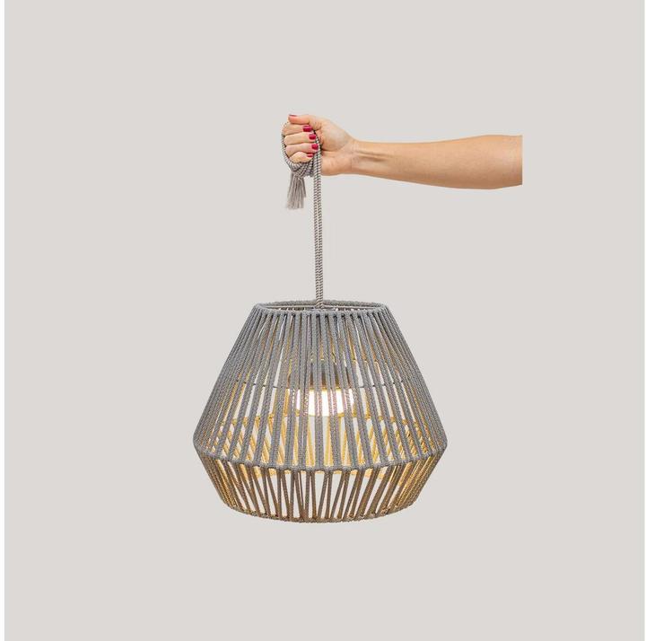 Productafbeelding Newgarden CONTA LED oplaadbare hanglamp, buiten, draadloos met afstandsbediening, USB IP54 (900 lm, IP54)