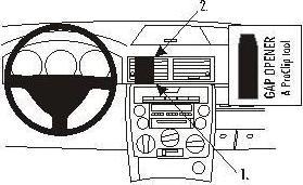 Produktbild Brodit 853258 Autohalterung Mazda 2