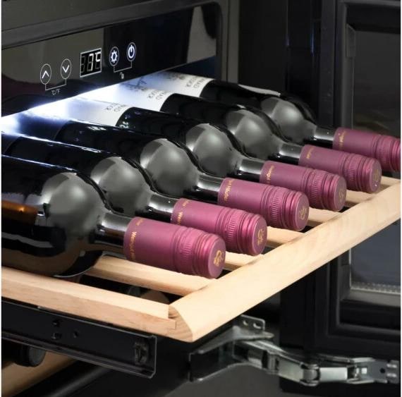 Actual product image Caso Built-in wine refrigerator Wine DeLuxe E 18, Right, Removable