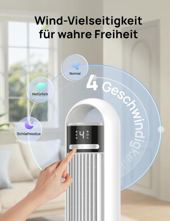 Image du produit Dreo Smart Turmventilator mit App-Steuerung (28 dB)