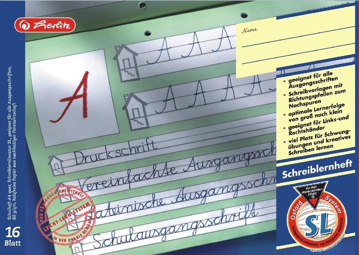 Image du produit Pelikan Cahier d'apprentissage de l'écriture (A4, Règle spéciale)