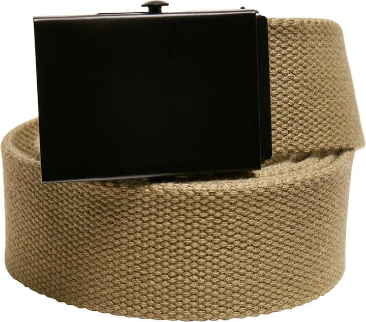 Produktbild Urban Classics Check And Solid Canvas Belt 2-Pack (S, M)