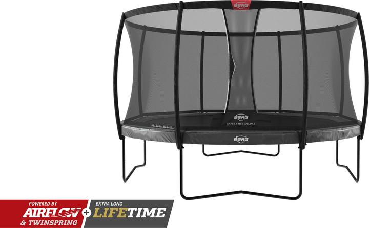Image du produit BERG Elite Outdoor Rond à ressorts hélicoïdaux Trampoline hors sol (380 cm)