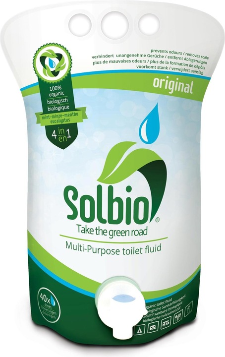 Actual product image Solbio Toilet Fluid Original XL 1.6 L