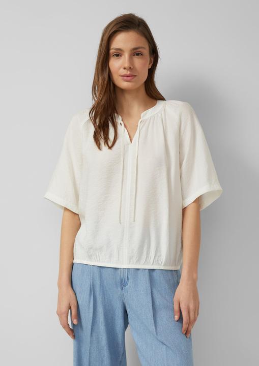 Immagine prodotto s.Oliver Bluse Strukturierte Viskosemix-Bluse im O-Shape (36)