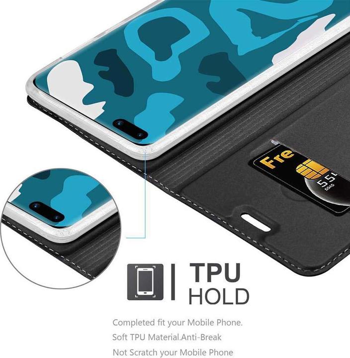 Actual product image Cadorabo Book Classy Style Cover (Huawei P40)
