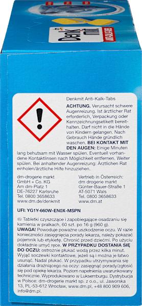 Produktbild dm Denkmit Antikalk-Tabs