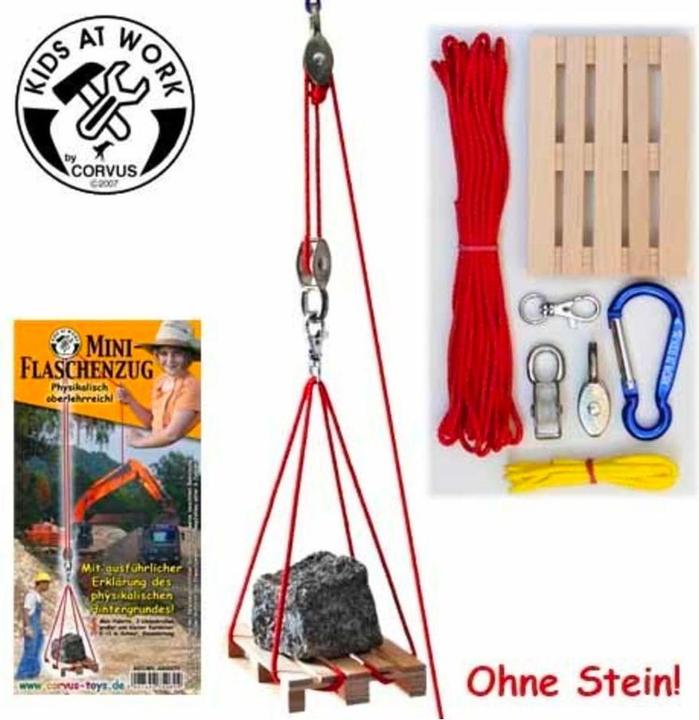 Actual product image Corvus Toys Mini pulley block