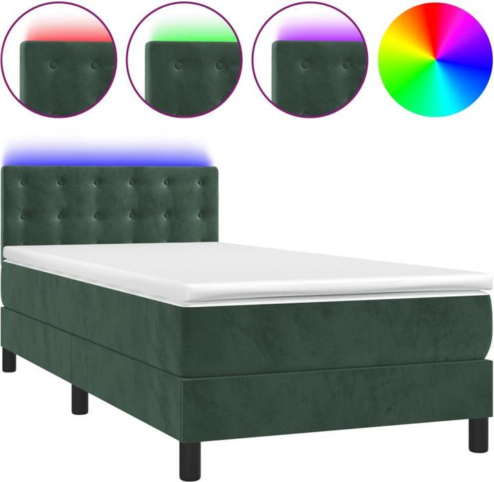 Produktbild vidaXL Boxspringbett (90 x 200 cm)