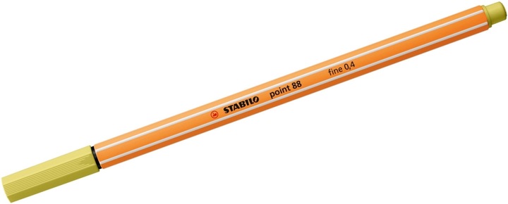 Produktbild STABILO point 88 Fineliner (Senf, 1 x)