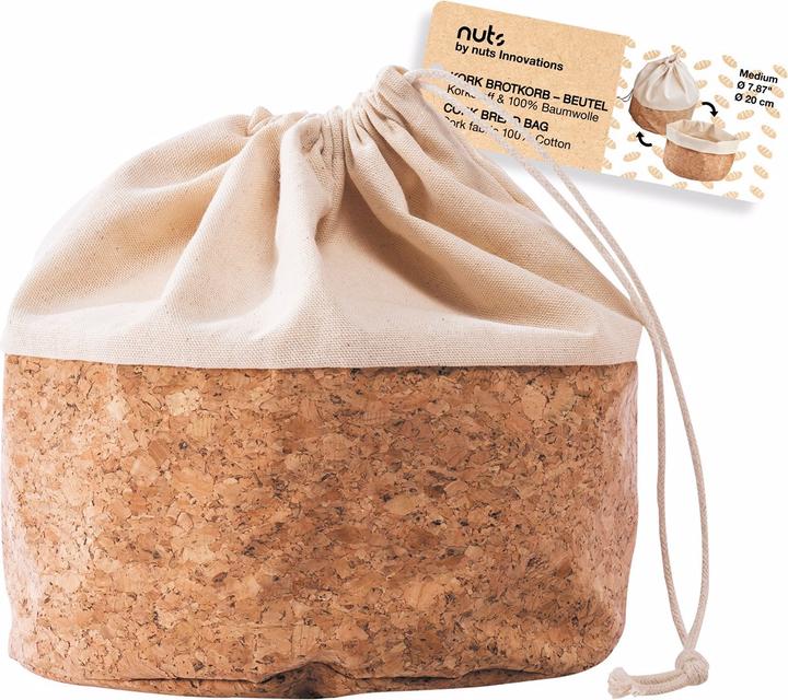 Produktbild Nuts Brotbeutel mit Kordel