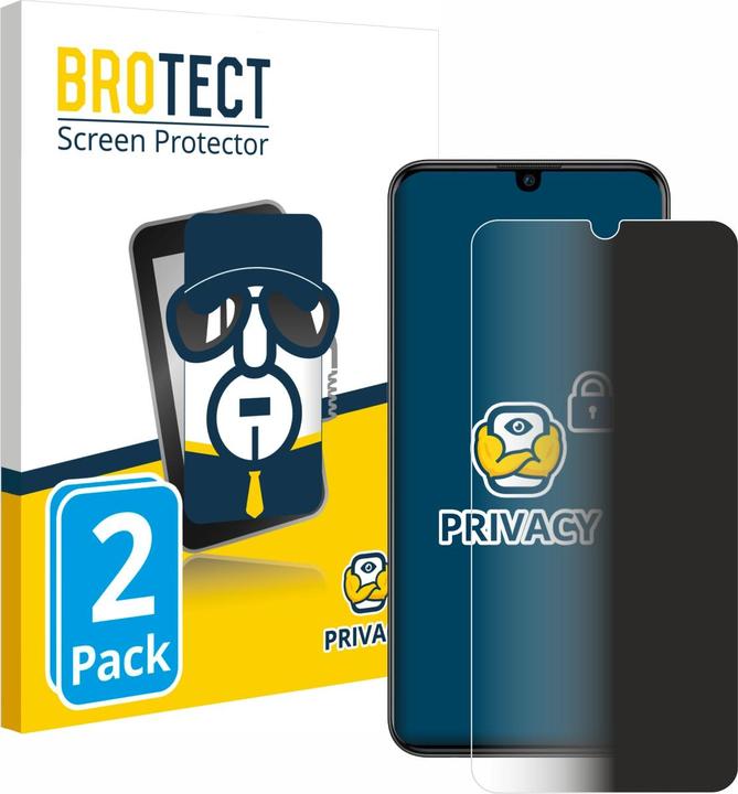 Actual product image BROTECT Privacy Protector (2 Piece, Huawei P Smart Pro (2019))