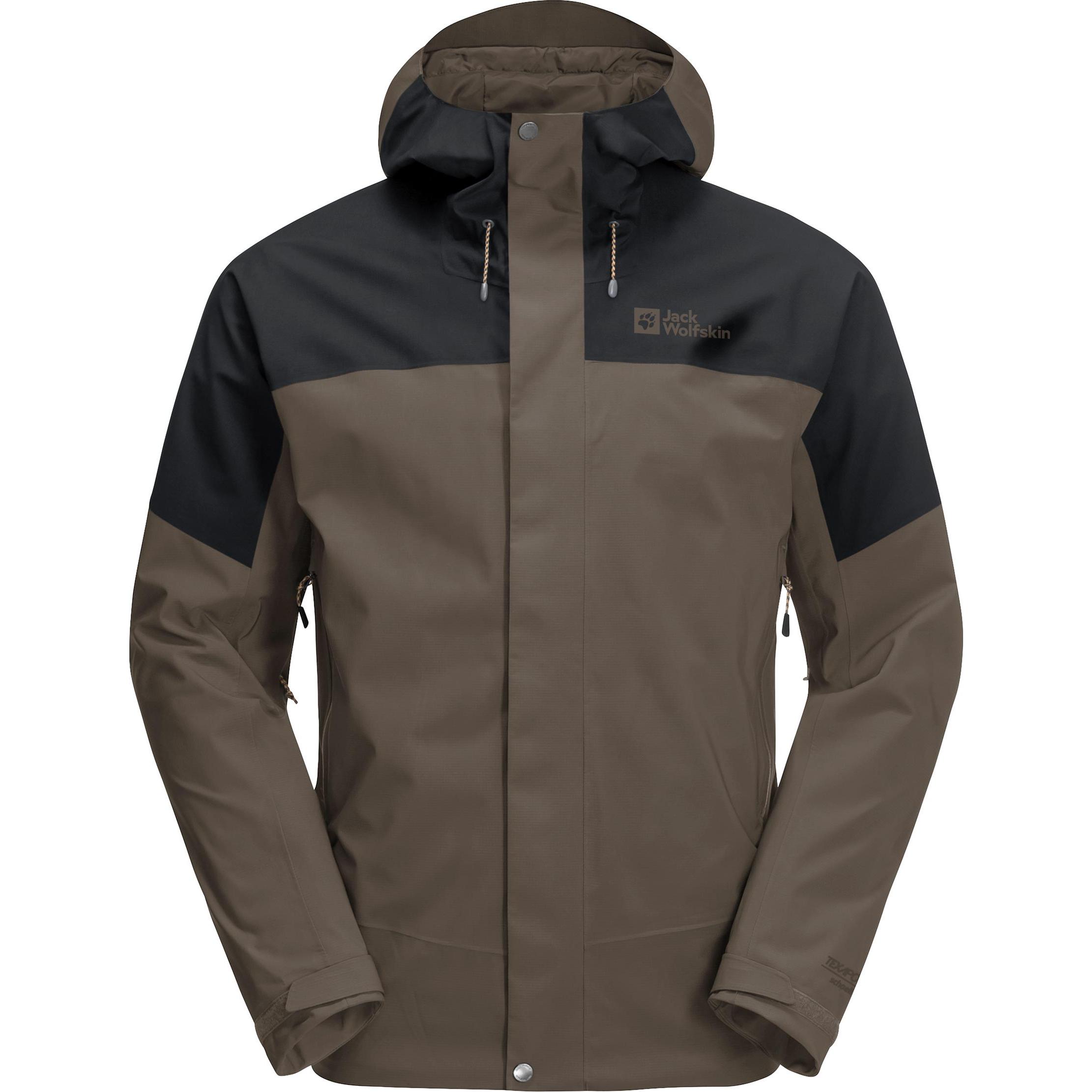Jack Wolfskin, Herren, Jacke, Kammweg 2L Jkt M (L), Braun, L