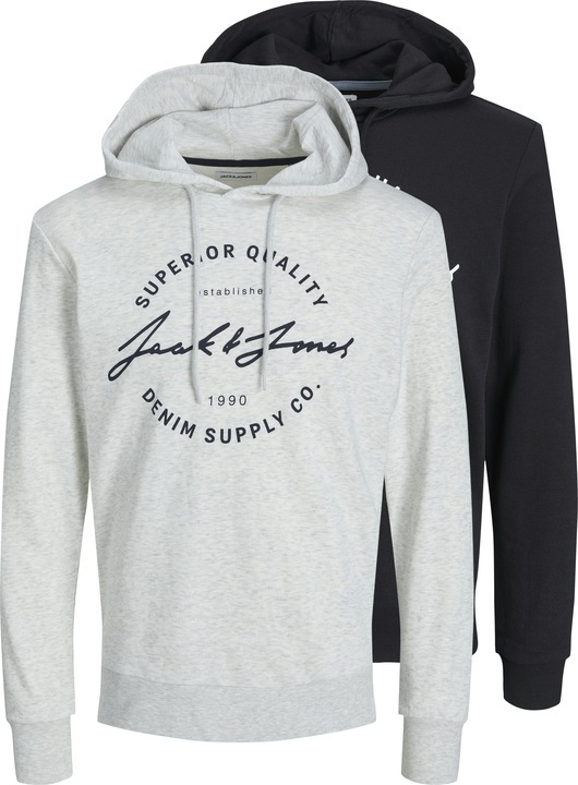 Immagine prodotto Jack & Jones 2er-pack Gedruckt Kapuzenpullover Kapuzenpullover (XS)