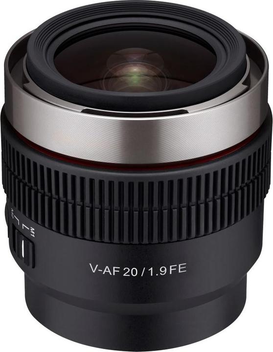 Actual product image Samyang V-AF 20mm F1.9 Sony-E (Sony E, full size)