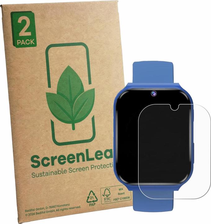 Produktbild ScreenLeaf Schutzfolie für Tzzulsx B0G12RCS52 nachhaltiger Displayschutz Display Schutz Folie Klar Transparent