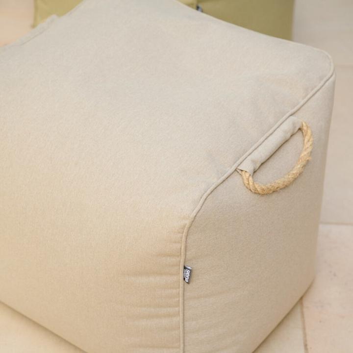 Actual product image Siena Garden Integral stool walnut Seat-footstool walnut