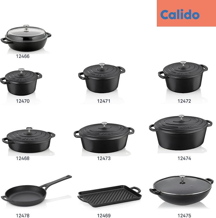 Produktbild Kela Grillplatte Calido (Grillpfanne, Gusseisen)