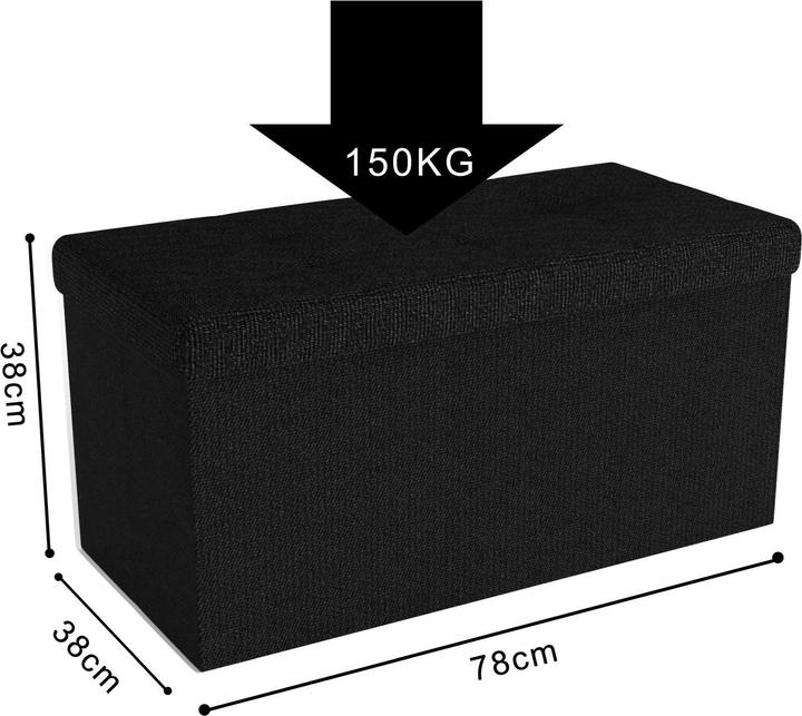 Produktbild Intirilife Faltbare Sitzbank (38 cm)