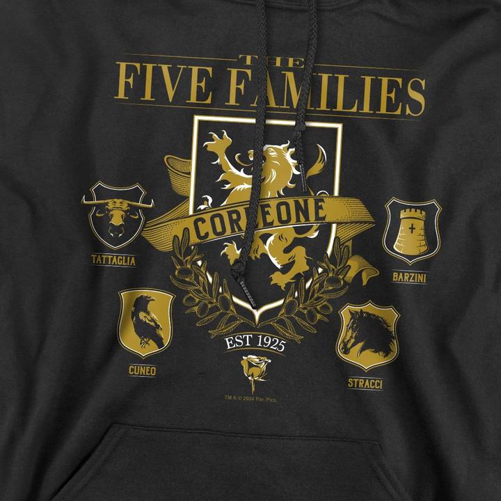Produktbild The Godfather Five Families Kapuzenpullover (S)