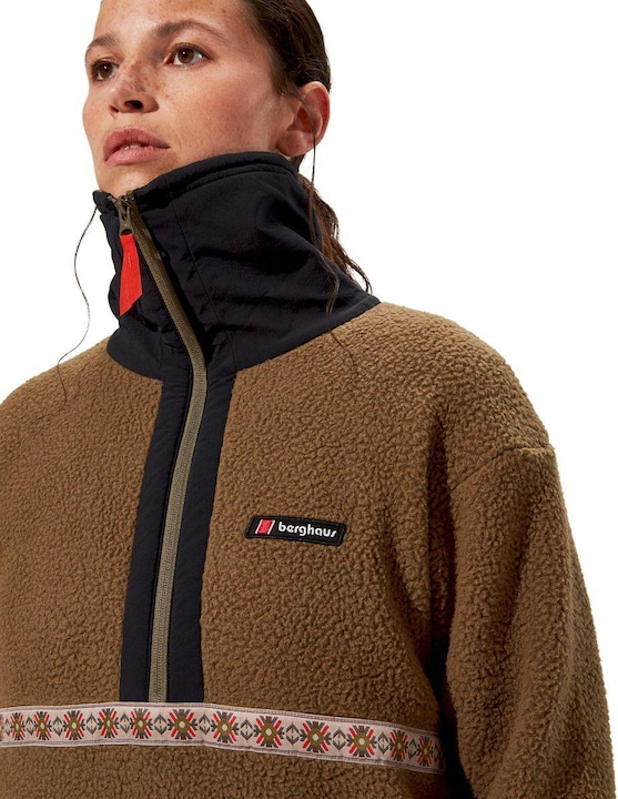 Immagine prodotto Berghaus Giacca mezza zip in pile Rhynie Aztec (L)