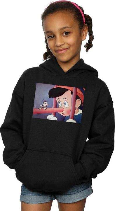 Actual product image Disney Girls Pinocchio Nose Still Hoodie (116)