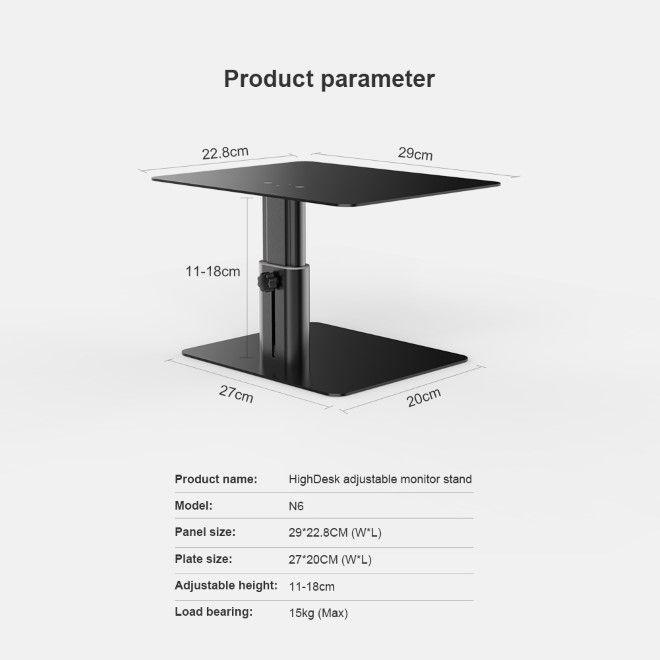 Actual product image Nillkin HighDesk