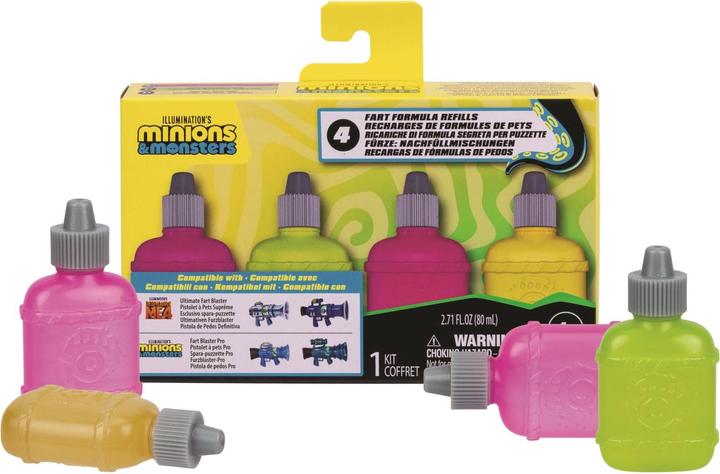 Produktbild Moose Minions 3 - Supreme Fart Blaster Refill Pack 4 pcs (20435)