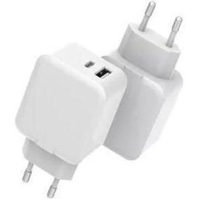 CoreParts USB-C Power Adapter (30 W), USB Ladegerät, Weiss