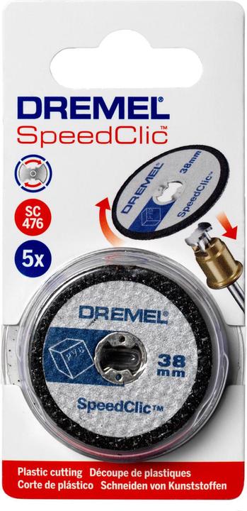 Immagine prodotto Dremel Dischi da taglio in plastica EZ SpeedClic Ø 38,0 mm (5 pezzi)