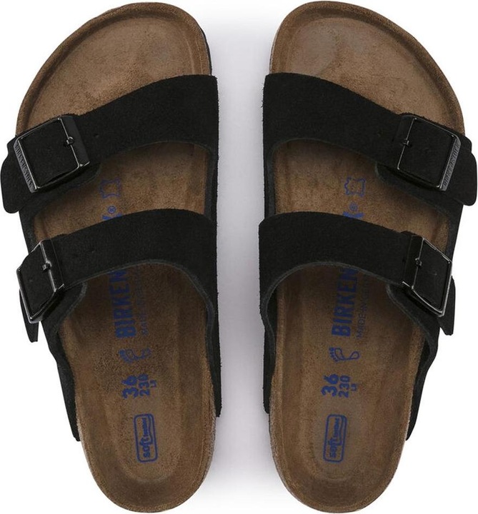 Image du produit Birkenstock Arizona Souple en daim Étroit (45)