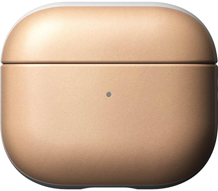 Actual product image Nomad Airpods V3 Case Natural Leather (Headphone bag)