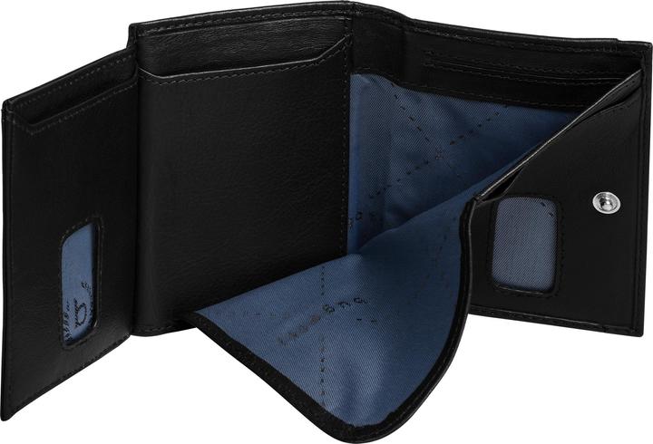 Actual product image Bugatti Secure Slim - RFID credit card holder with Viennese coin pocket Nappa