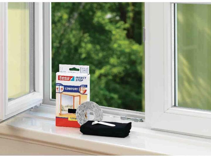 Actual product image tesa Insect screen COMFORT, Velcro replacement roll, without drilling