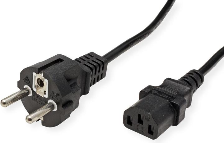 Productafbeelding Value Netkabel, recht IEC-contact (1.80 m)