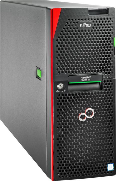 Produktbild Fujitsu PRIMERGY TX2550 M5 Intel Xeon Silver 4208 1x16GB 8xSFF 1x450W (Intel Xeon Silver 4208, 16 GB, Tower Server)
