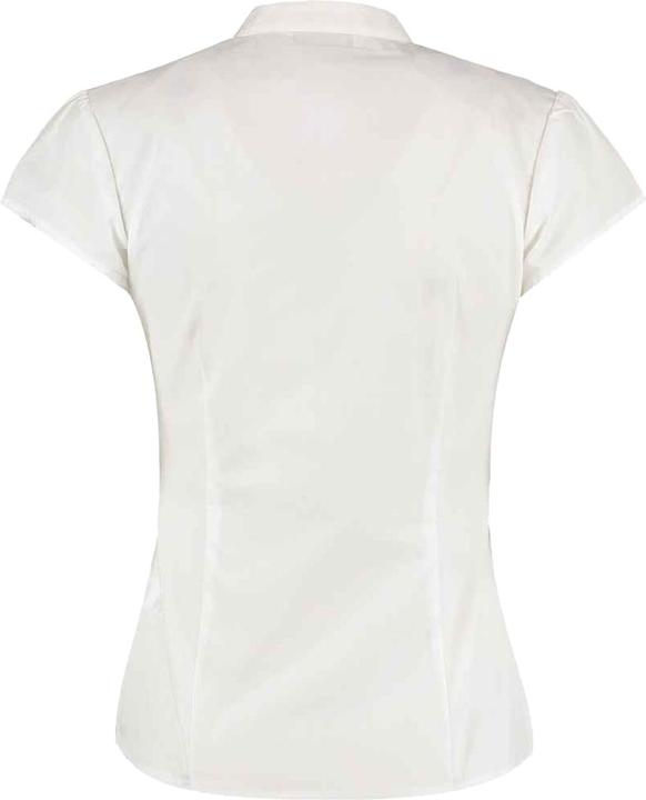 Produktbild Kustom Kit Bluse Stehkragen Kurze Ärmel (S)