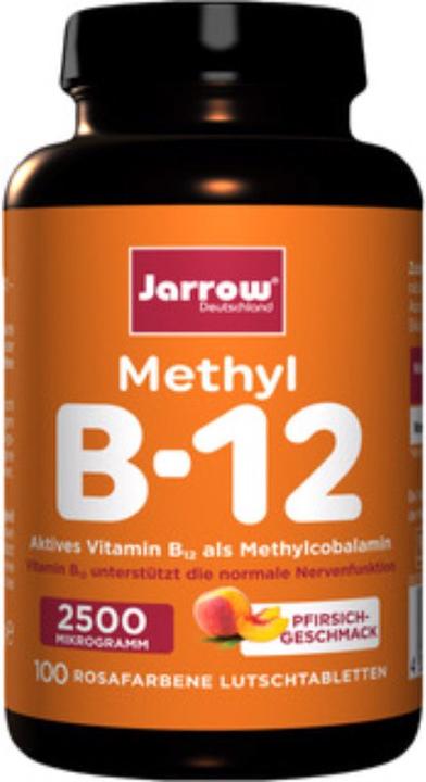 Jarrow Methyl B12 2500 µg Lutschtabletten Pfirsich (100 Stück, Tabletten, 60 g)