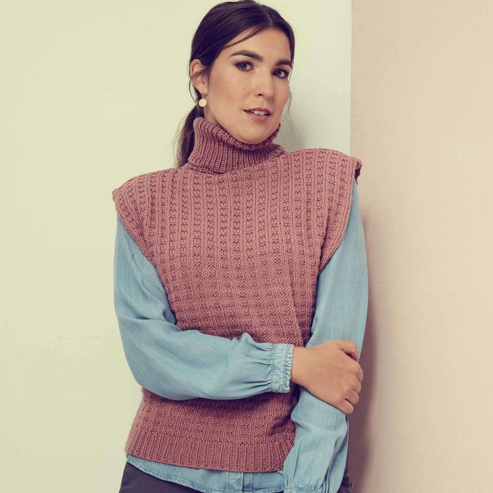 Produktbild Pullunder-Style. Slipover stricken (Deutsch, Brigitte Zimmermann, Imke von Nathusius, Rita Maassen, Tanja Steinbach, 2021)