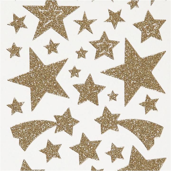 Produktbild Creativ Company Weihnachtssticker Glitzer (110 Sticker)