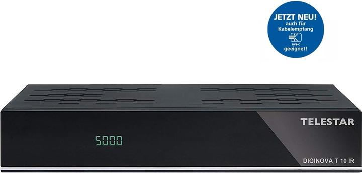 Actual product image Telestar DIGINOVA T 10 IR (0.00 GB, DVB-T, DVB-T2, DVB-C)
