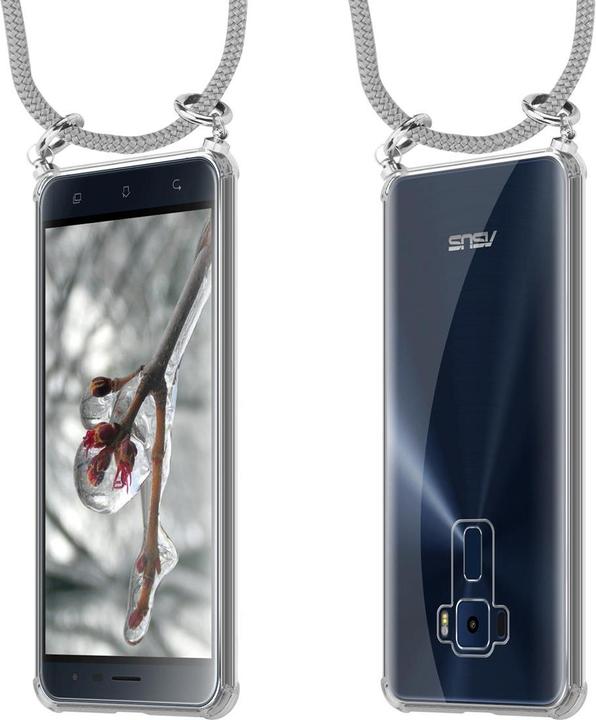 Produktbild Cadorabo TPU Handy Kette SILBER Cover