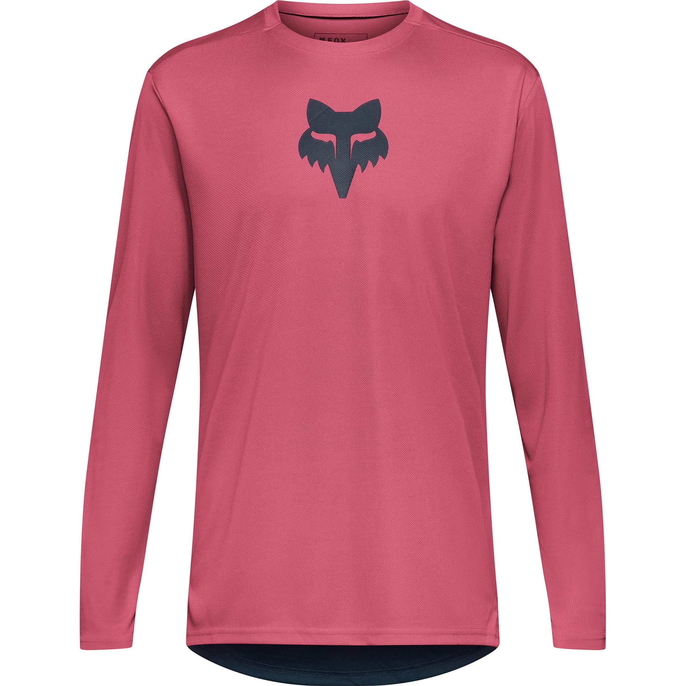 Fox, Uomini, Maglia ciclismo, Ranger LS Jersey Head (XL), Pink, XL