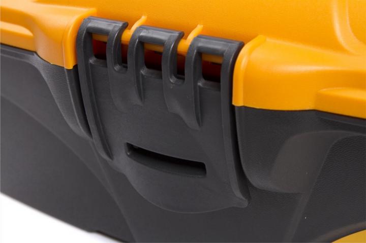 Produktbild Forte tools Toolbox in 16,5x13,6x32 cm, Werkzeugkoffer, Koffer mit Metall-Laschen und internen Organ (1 Teile)