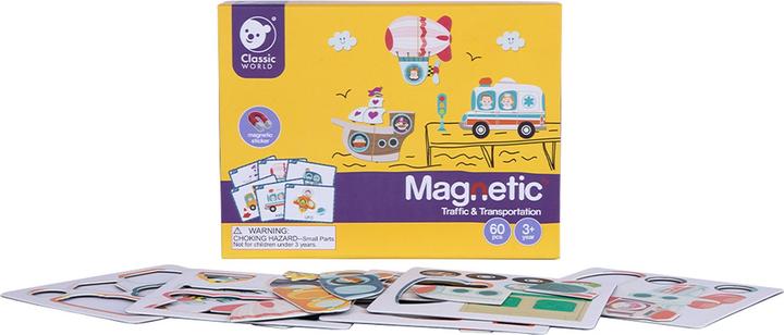 Immagine prodotto Classic World Puzzeldoos Magneet - Verkeer