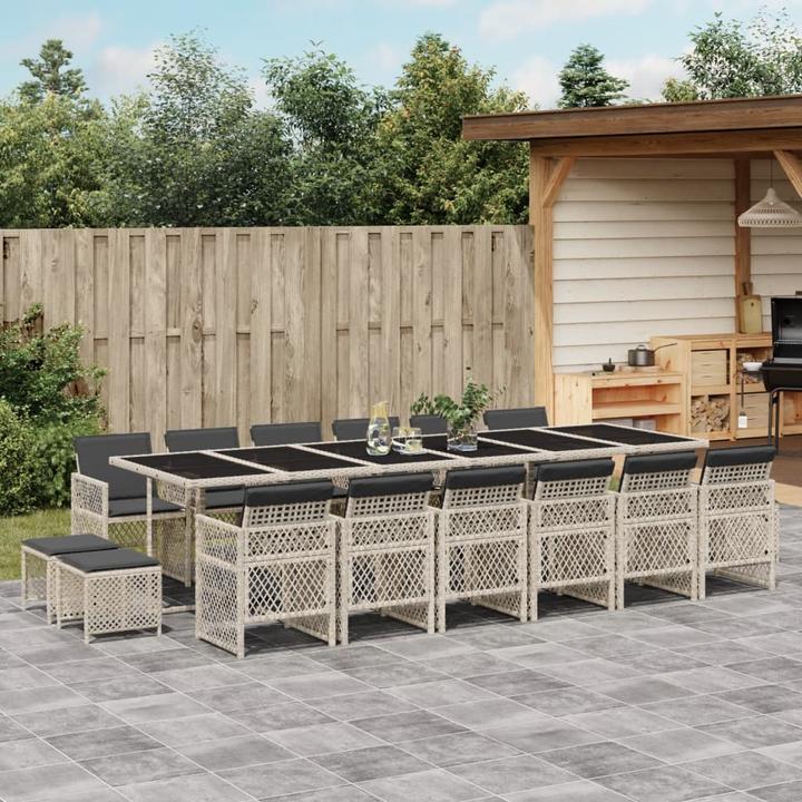 Produktbild vidaXL Garten Essgruppe (330 x 106 x 73 cm)