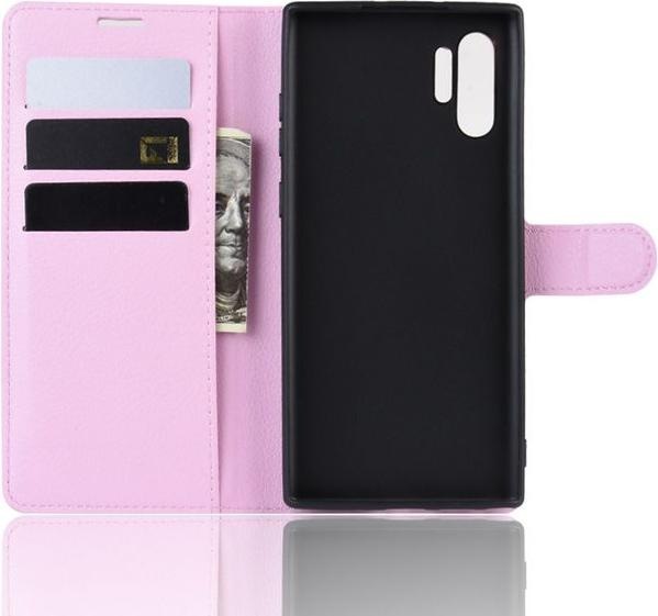 Produktbild MU Classic Litchi Leder Bookcover Series (Samsung Galaxy Note 10+ 5G, Samsung Galaxy Note 10+)