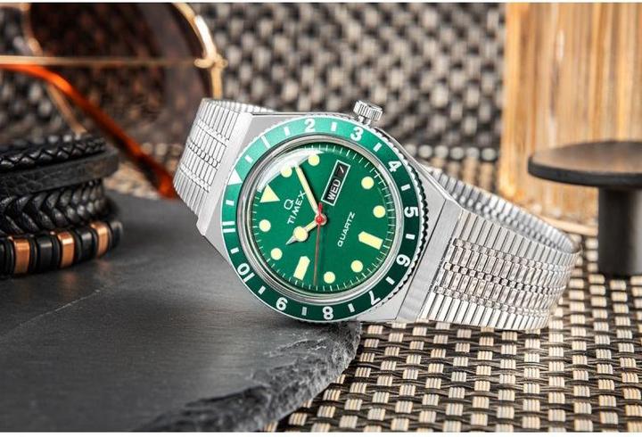 Image du produit Timex Zegarek Męski Q Reissue TW2U61700 + BOX (Montre analogique, 38 mm)