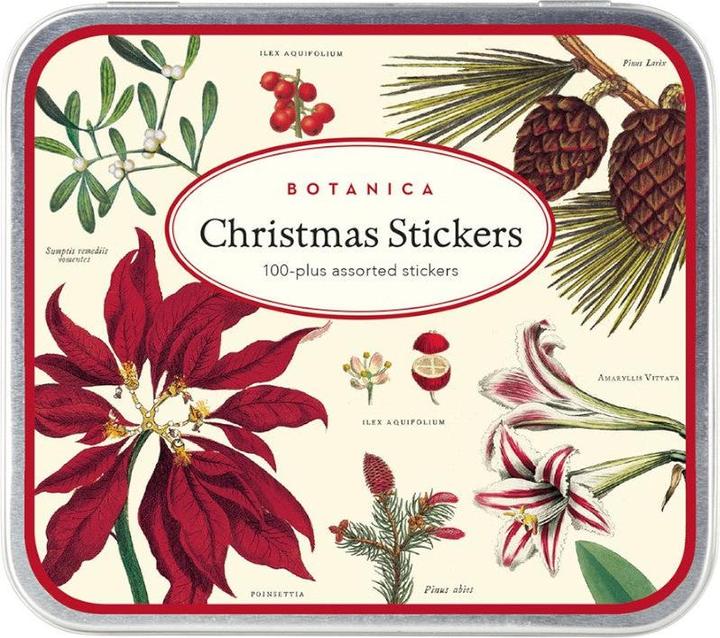 Produktbild Cavallini Sticker Christmas Botanical